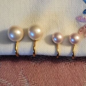 Trifari Pearl Clips